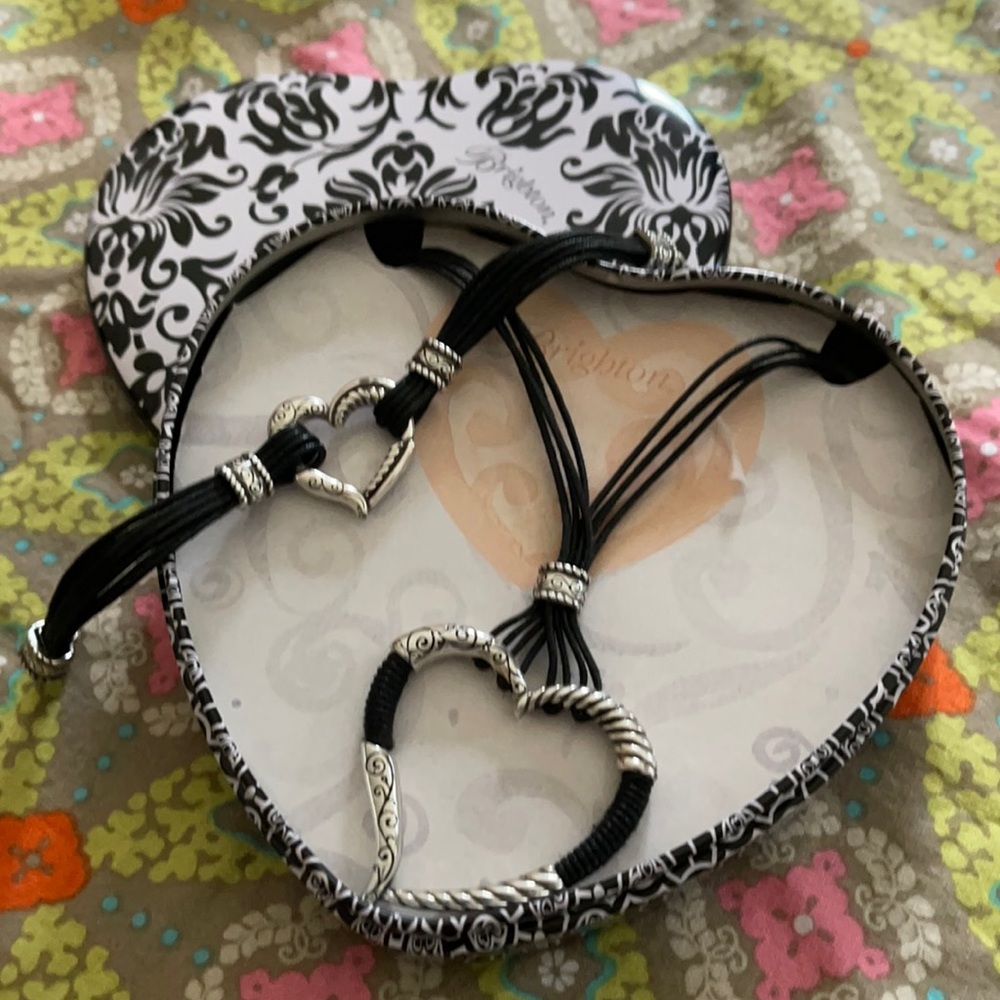 Brighton Heritage Heart Necklace & Bracelet